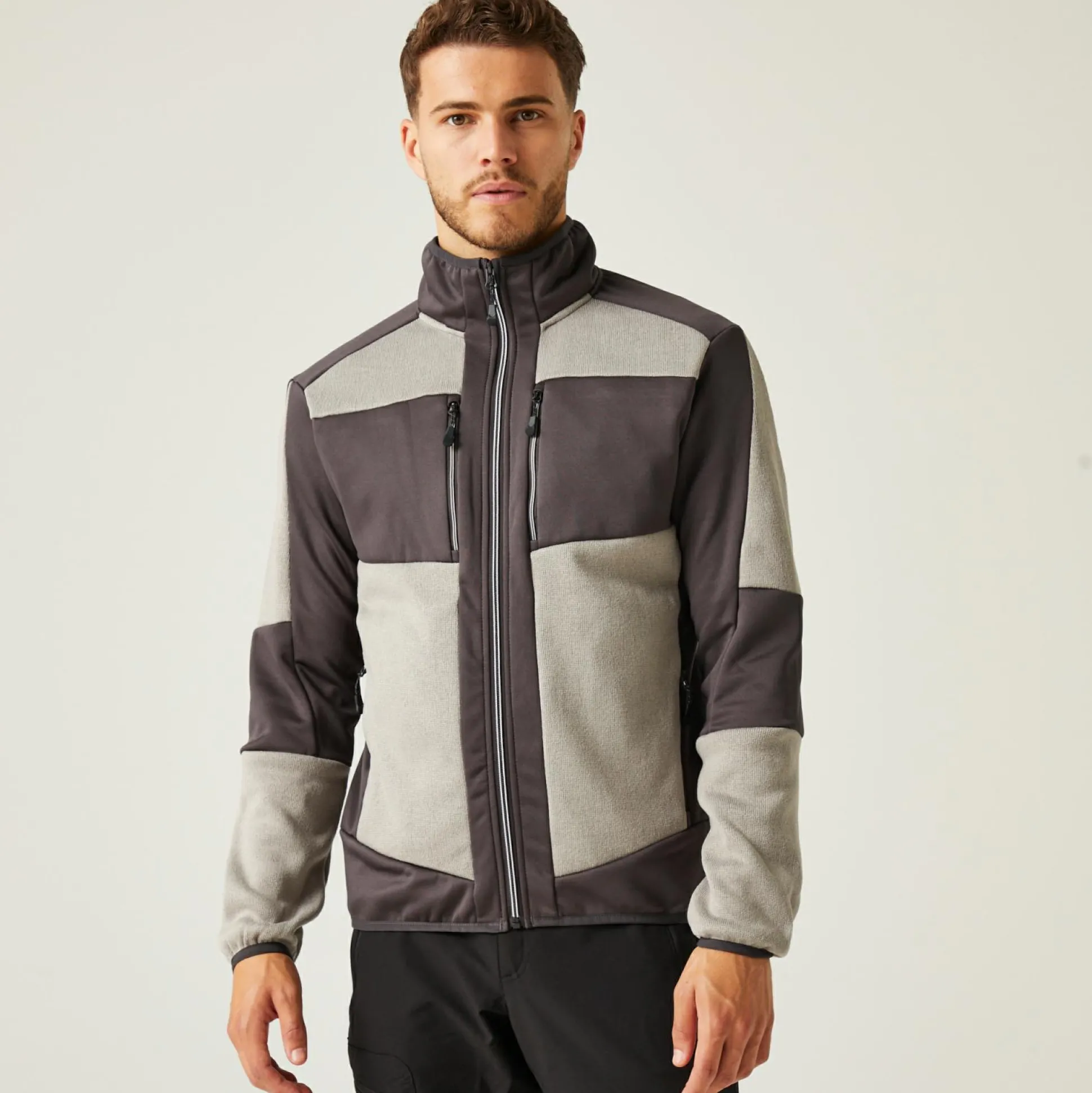 Men's E-Volve Stretch Midlayer | Mineral Grey Ash