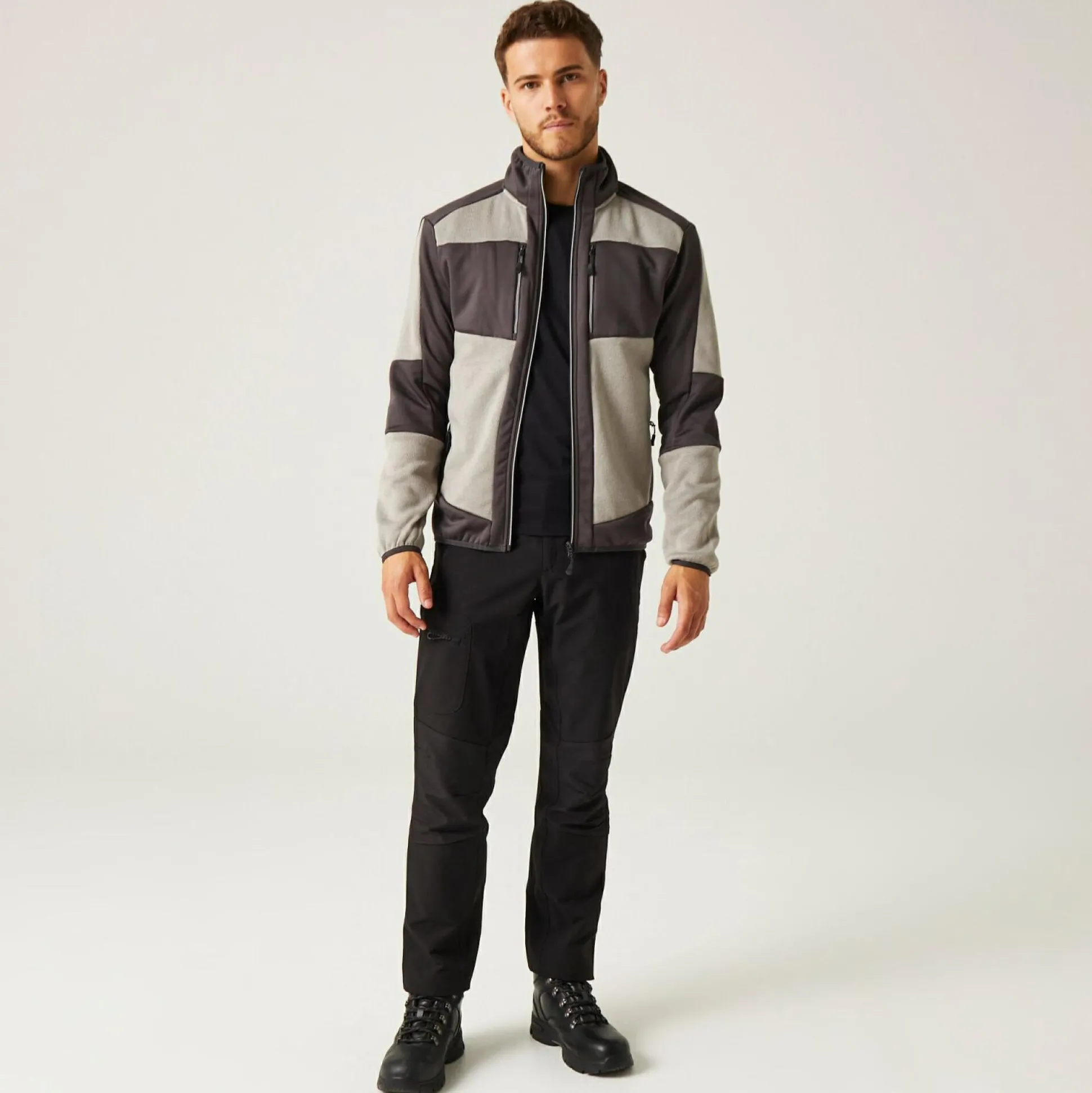 Men's E-Volve Stretch Midlayer | Mineral Grey Ash