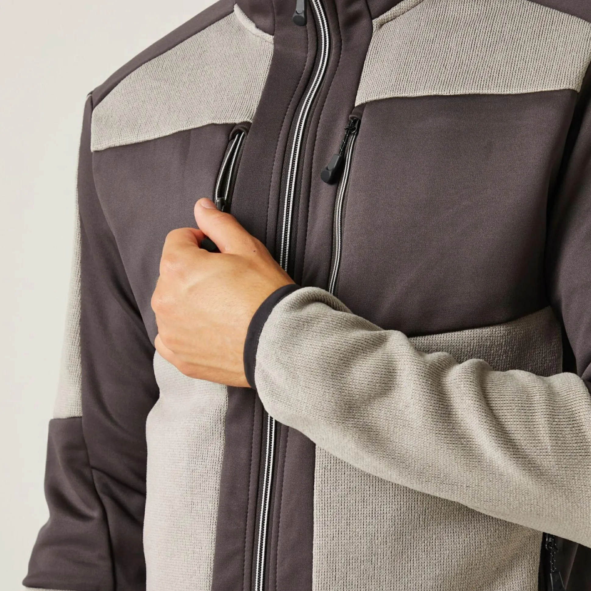 Men's E-Volve Stretch Midlayer | Mineral Grey Ash