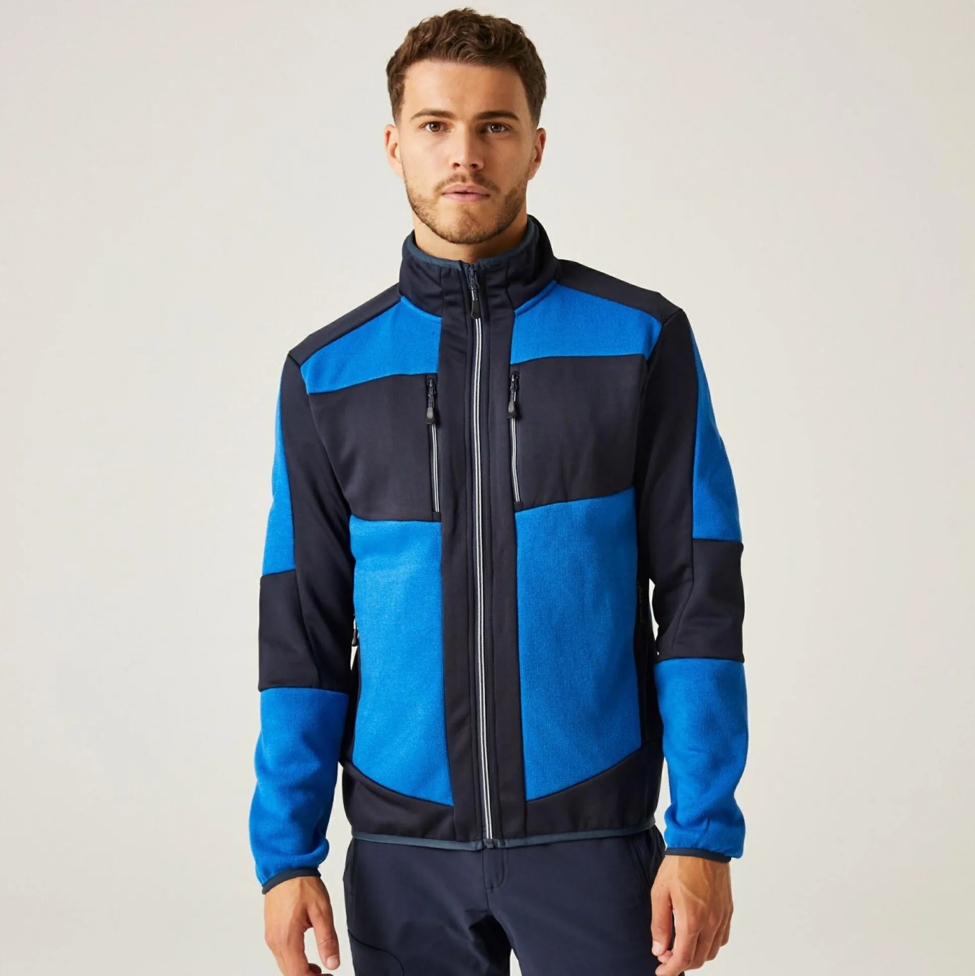 Men's E-Volve Stretch Midlayer | Strong Blue Navy