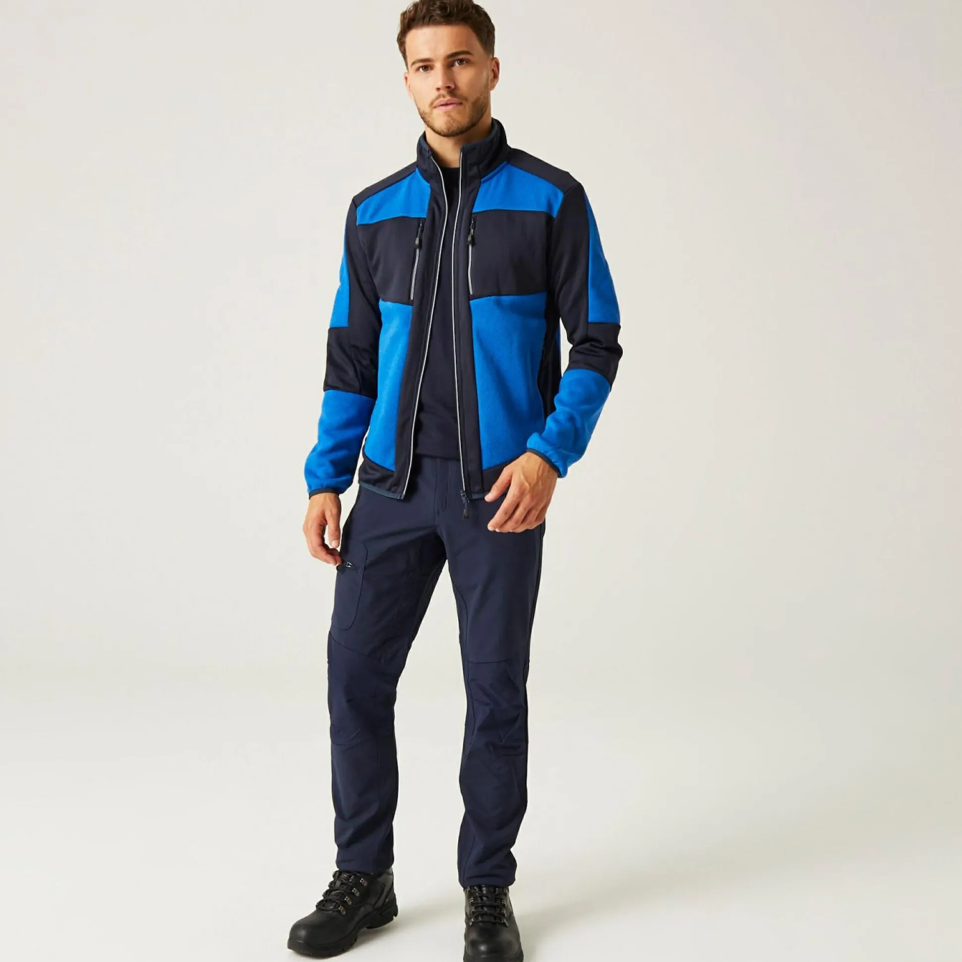 Men's E-Volve Stretch Midlayer | Strong Blue Navy