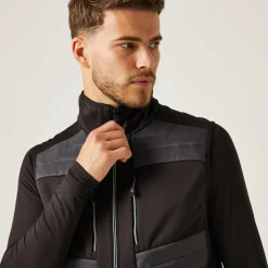 Men's E-Volve Thermal Hybrid Bodywarmer | Ash Black