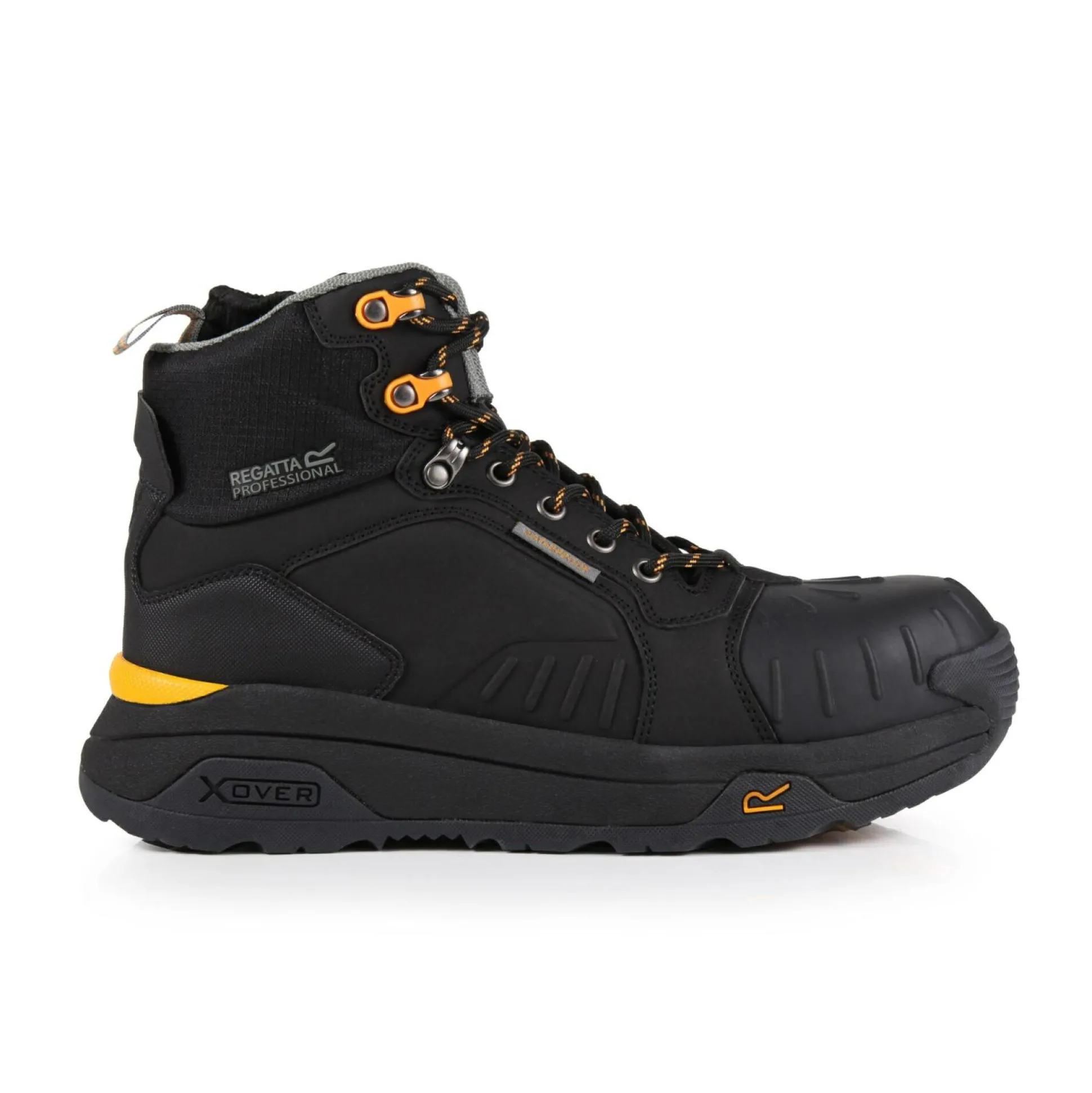 Men's Exofort Waterproof Safety Hiker | Black