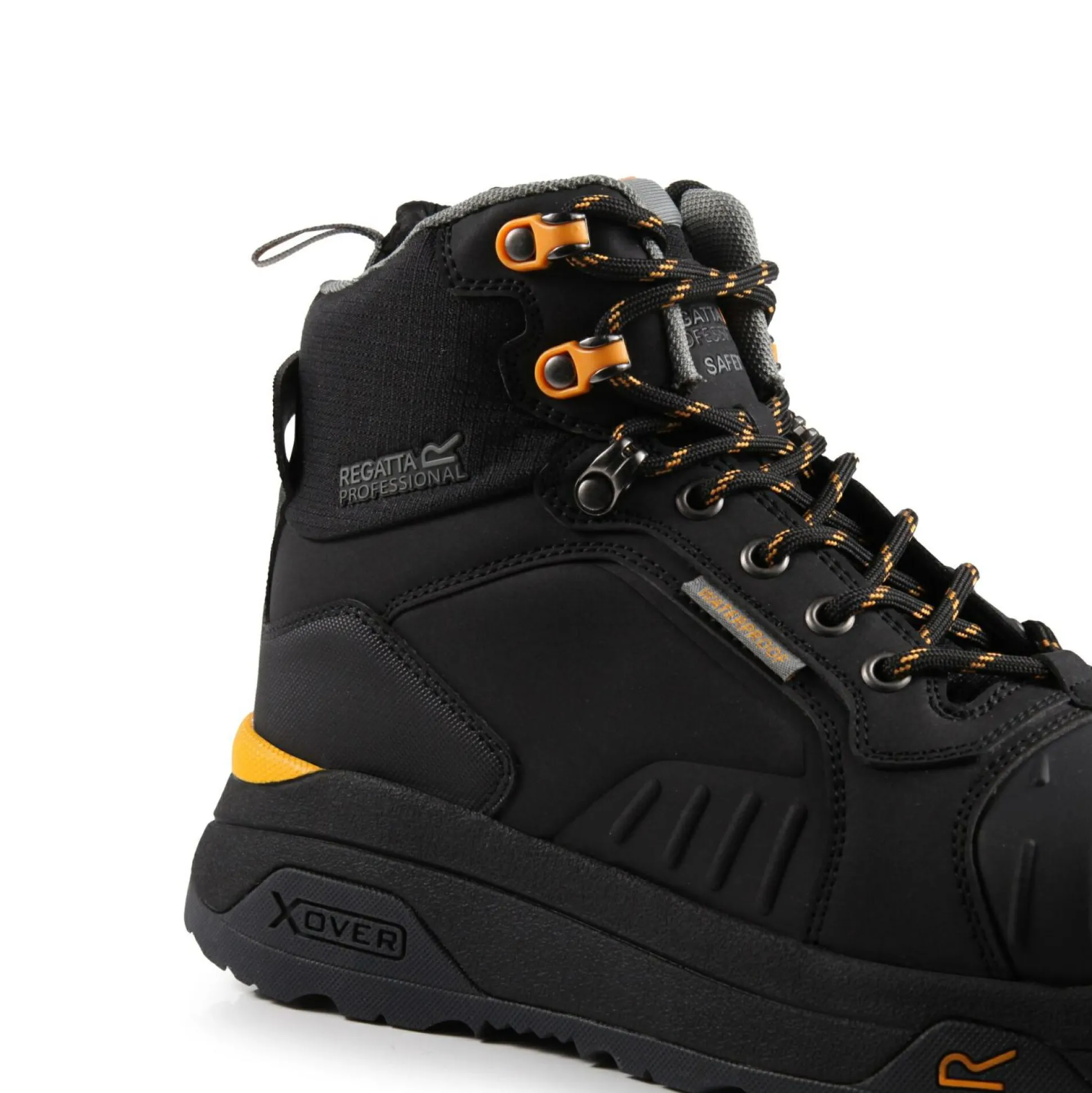 Men's Exofort Waterproof Safety Hiker | Black