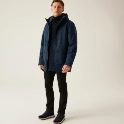 Men's Ezdale Waterproof Insulated Jacket | Navy Marl Navy