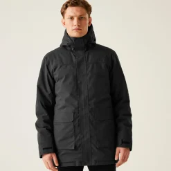 Men's Ezdale Waterproof Insulated Jacket | Black Marl Black