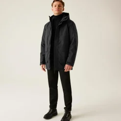 Men's Ezdale Waterproof Insulated Jacket | Black Marl Black