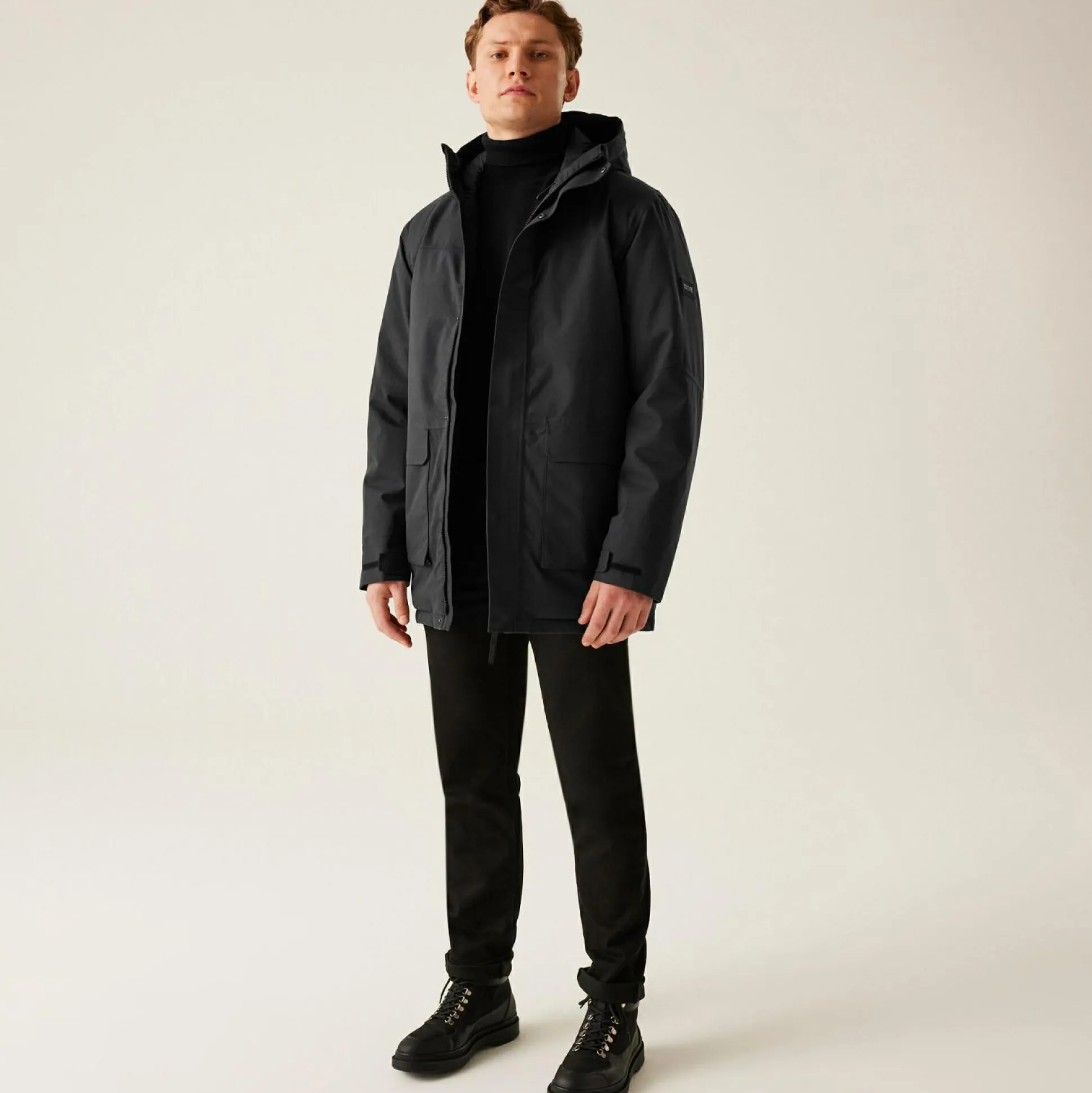 Men's Ezdale Waterproof Insulated Jacket | Black Marl Black