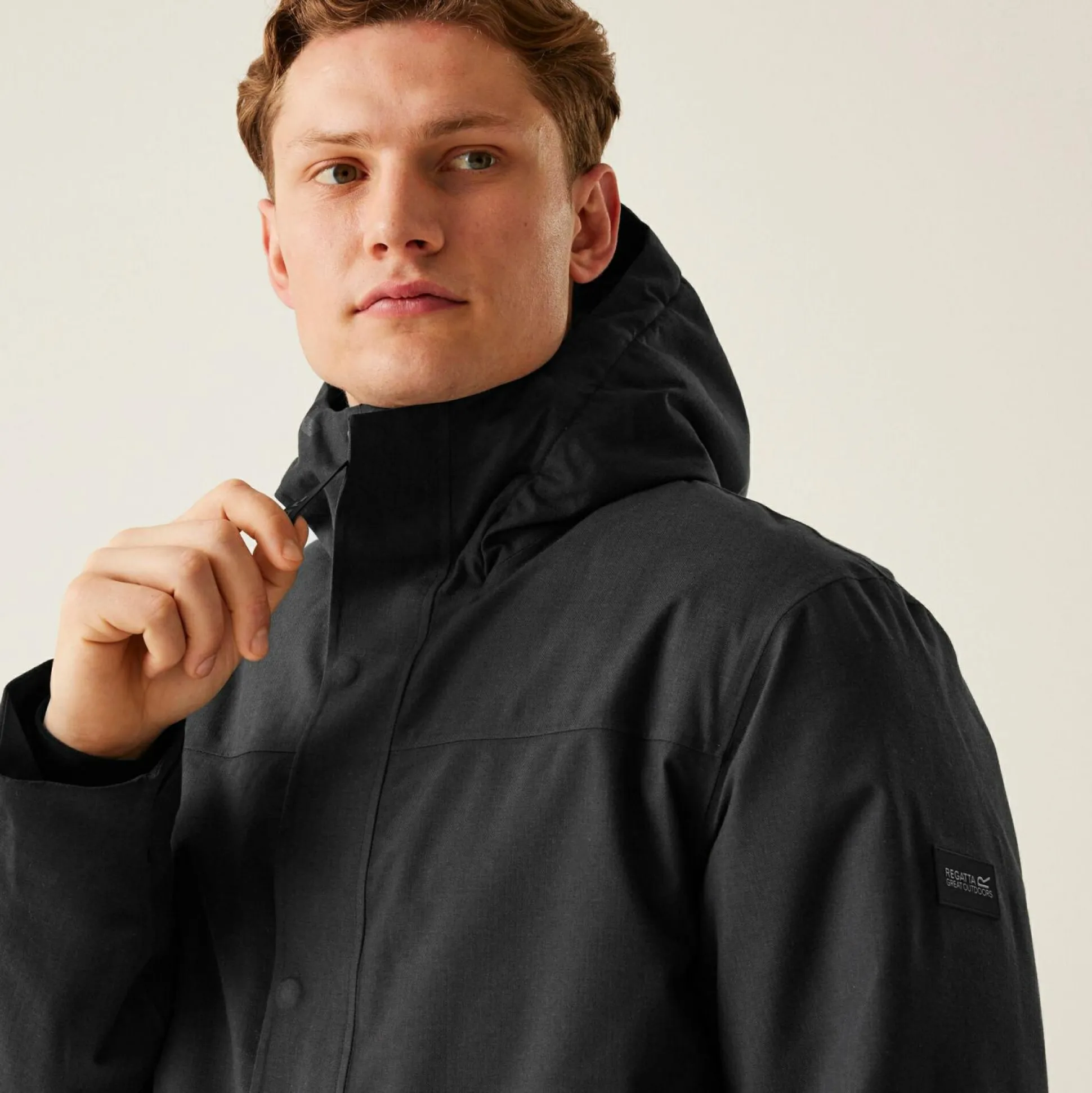 Men's Ezdale Waterproof Insulated Jacket | Black Marl Black