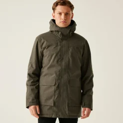 Men's Ezdale Waterproof Insulated Jacket | Crocodile Marl Black