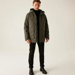 Men's Ezdale Waterproof Insulated Jacket | Crocodile Marl Black