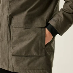 Men's Ezdale Waterproof Insulated Jacket | Crocodile Marl Black