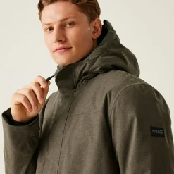 Men's Ezdale Waterproof Insulated Jacket | Crocodile Marl Black