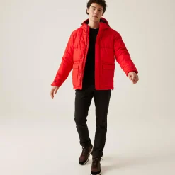 Men's Falkner Baffled Jacket | High Risk Red