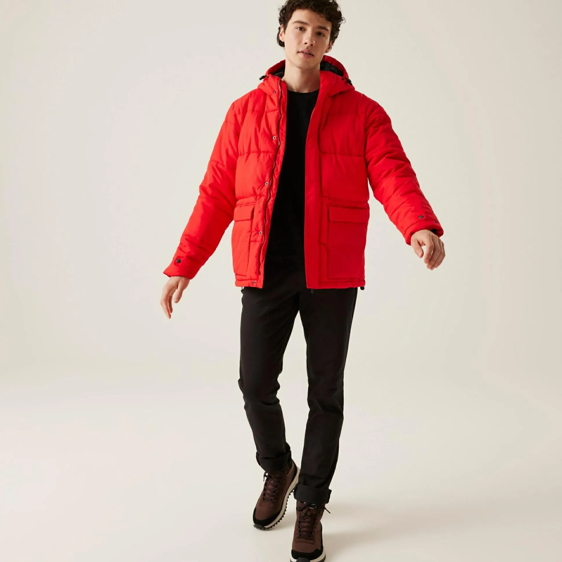 Men's Falkner Baffled Jacket | High Risk Red