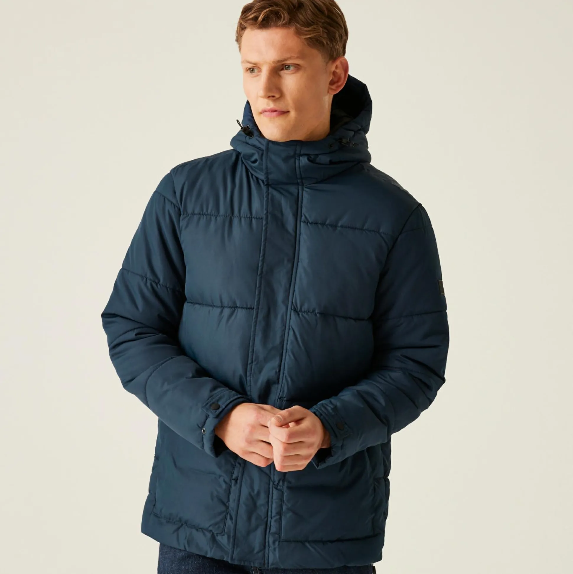 Men's Falkner Baffled Jacket | Navy