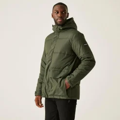 Men's Falkner Baffled Jacket | Dark Khaki