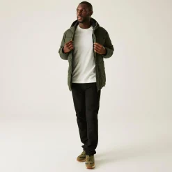 Men's Falkner Baffled Jacket | Dark Khaki