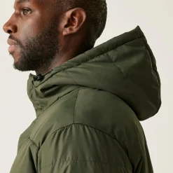 Men's Falkner Baffled Jacket | Dark Khaki