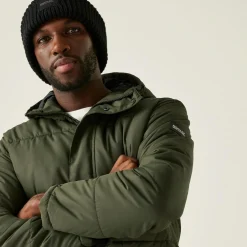 Men's Falkner Baffled Jacket | Dark Khaki