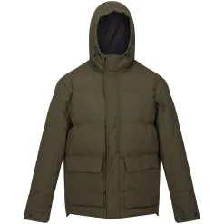 Men's Falkner Baffled Jacket | Dark Khaki