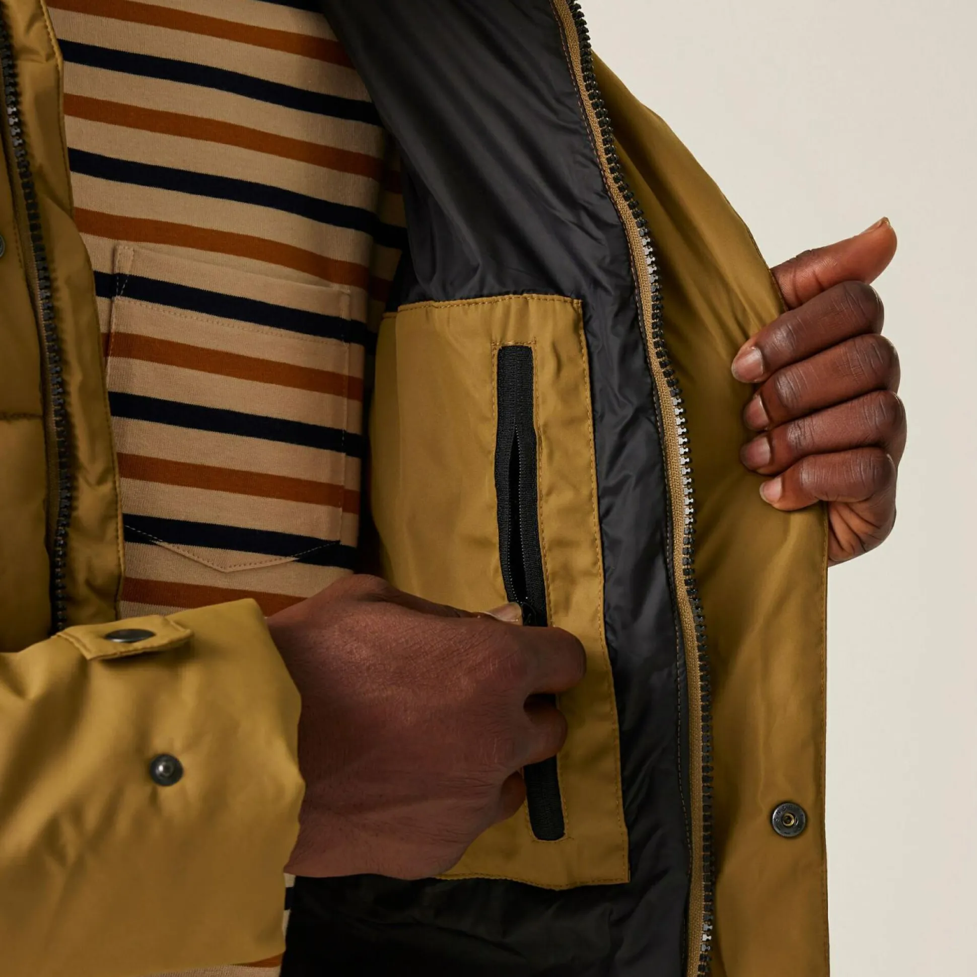 Men's Falkner Baffled Jacket | Umber