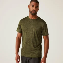 Men's Fingal Edition Marl T-Shirt | Nephrite Green