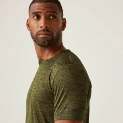 Men's Fingal Edition Marl T-Shirt | Nephrite Green