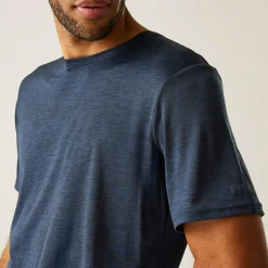 Men's Fingal Edition Marl T-Shirt | Navy Blue