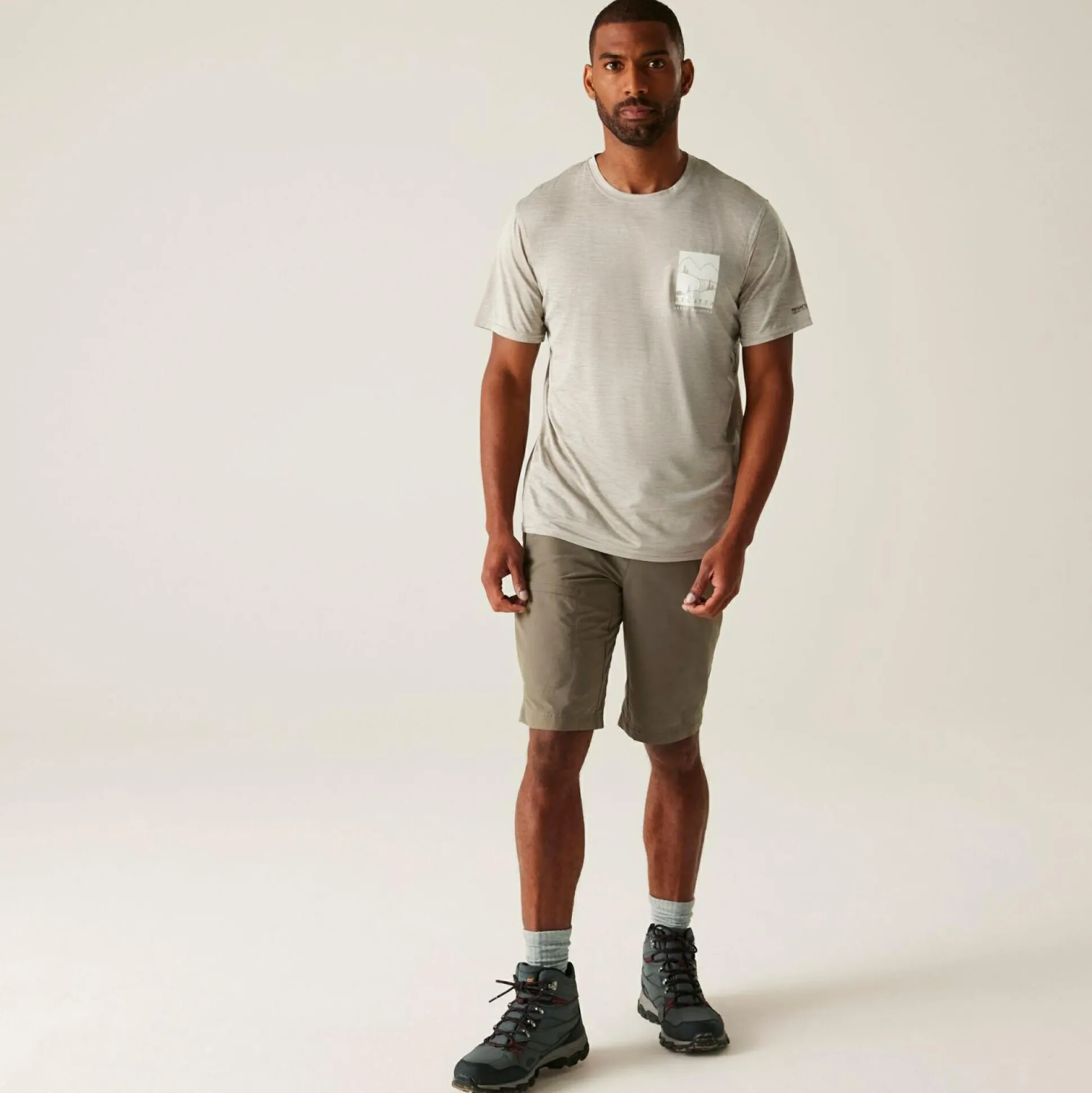 Men's Fingal IX T-Shirt | Golden Sand Marl