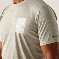 Men's Fingal IX T-Shirt | Golden Sand Marl