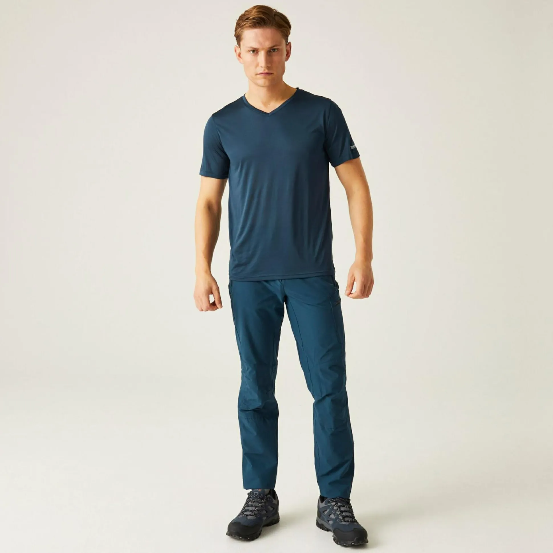 Men's Fingal V-Neck T-Shirt | Moonlight Denim