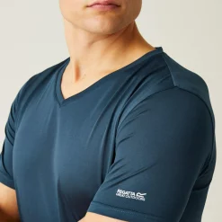 Men's Fingal V-Neck T-Shirt | Moonlight Denim
