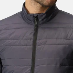Men's Firedown Down Touch Insulated Jacket | Seal Grey Black