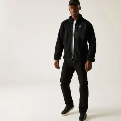 Men's Frankie Borg Full Zip Fleece | Black Night