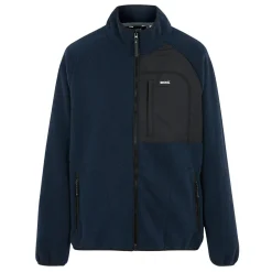 Men's Frankie Borg Full Zip Fleece | Navy Blue