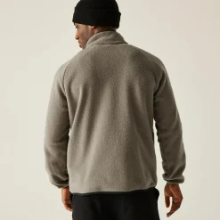 Men's Frankie Borg Full Zip Fleece | Brown