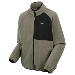 Men's Frankie Borg Full Zip Fleece | Brown
