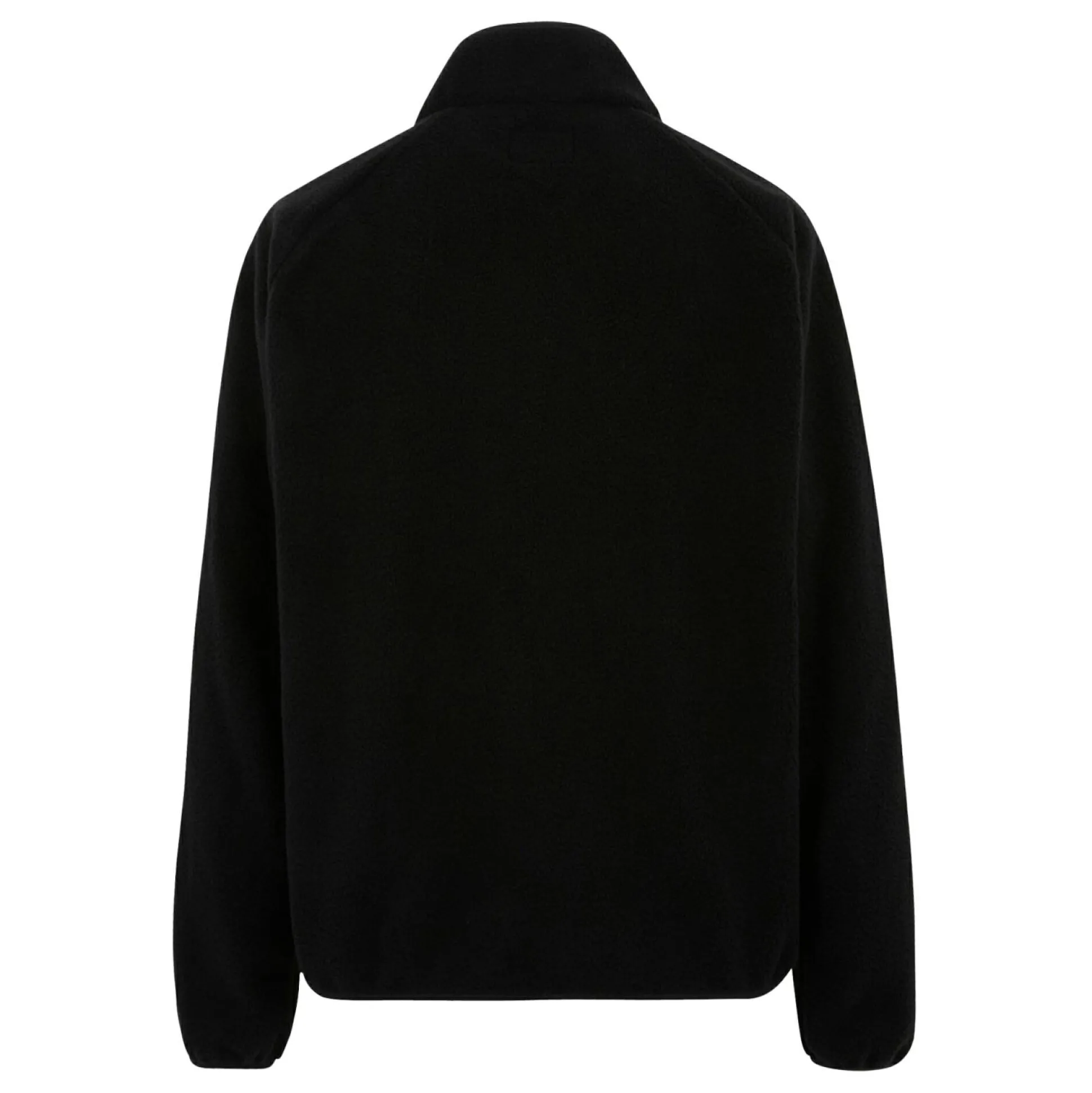 Men's Frankie Borg Half Zip Fleece | Black