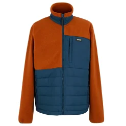 Men's Frankie Borg Hybrid Full Zip Fleece | Brown