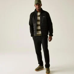 Men's Frankie Borg Hybrid Full Zip Fleece | Black