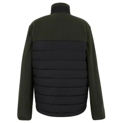 Men's Frankie Borg Hybrid Full Zip Fleece | Black