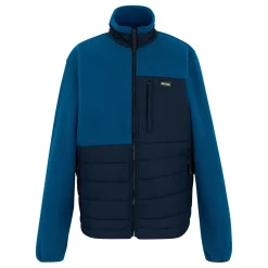 Men's Frankie Borg Hybrid Full Zip Fleece | Navy Blue