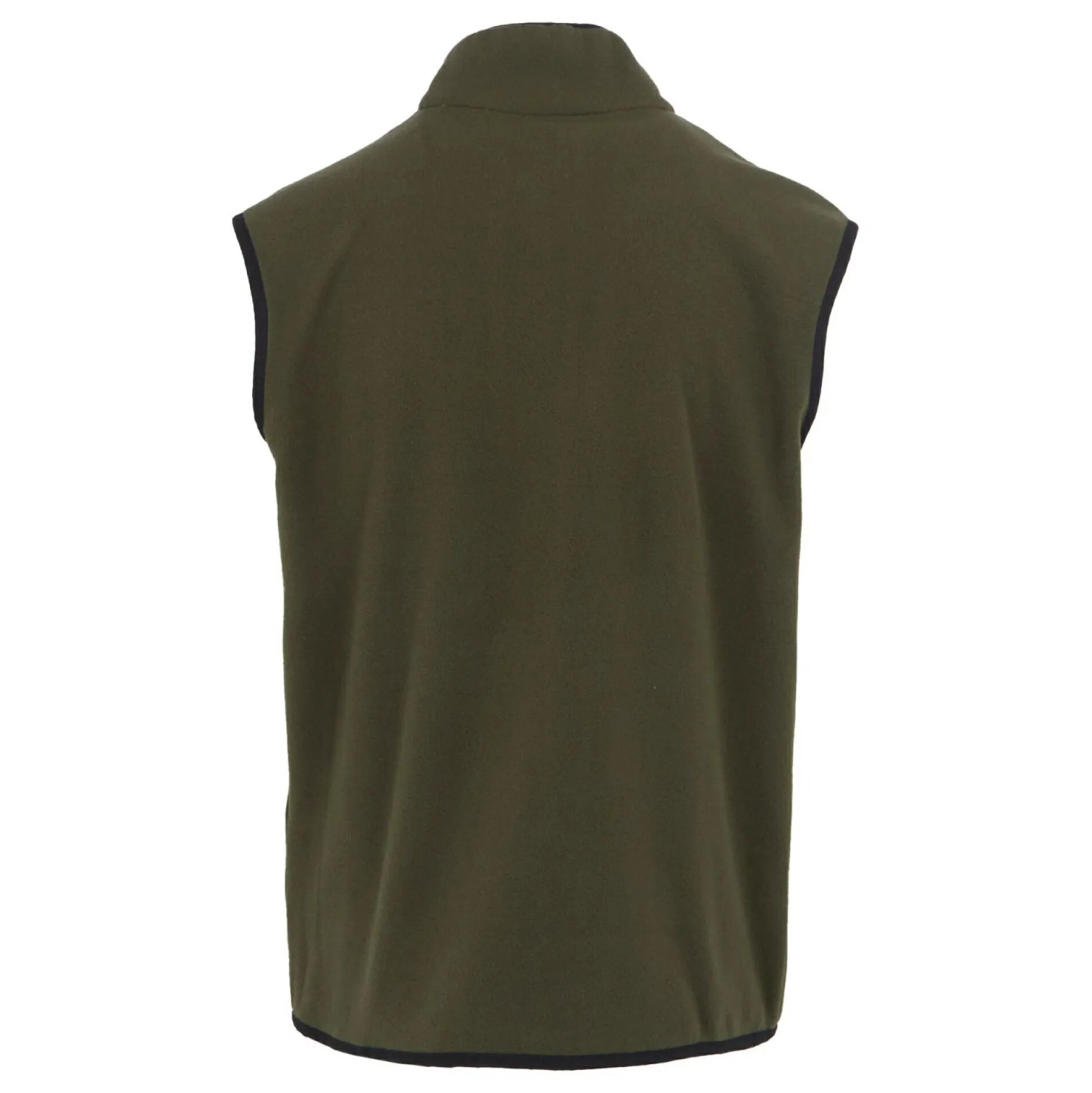 Men's Frankie Fleece Gilet | Dark Khaki