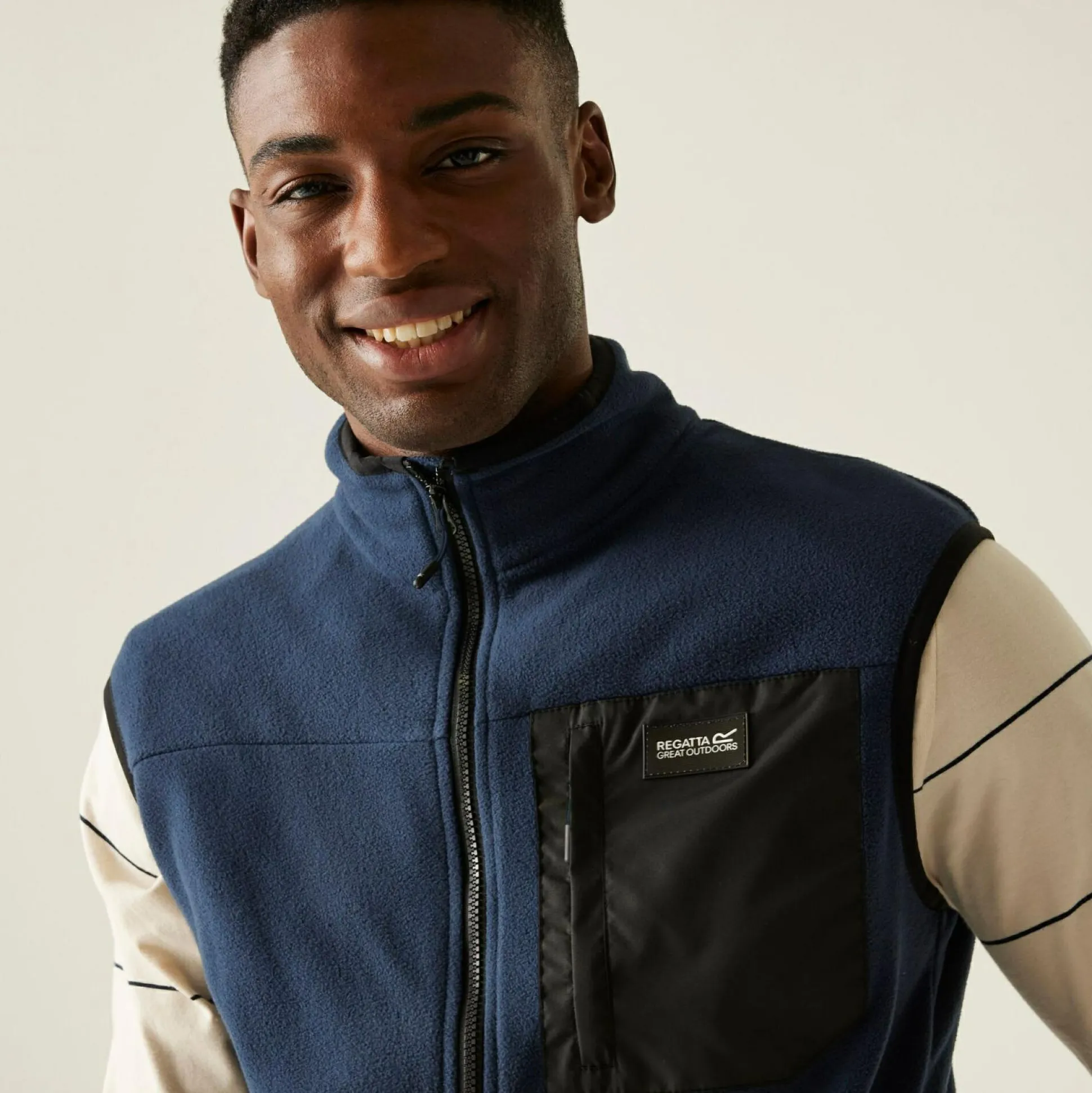 Men's Frankie Fleece Gilet | Navy