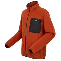 Men's Frankie Full Zip Fleece | Red Ochre