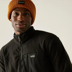 Men's Frankie Full Zip Fleece | Black