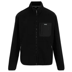 Men's Frankie Full Zip Fleece | Black