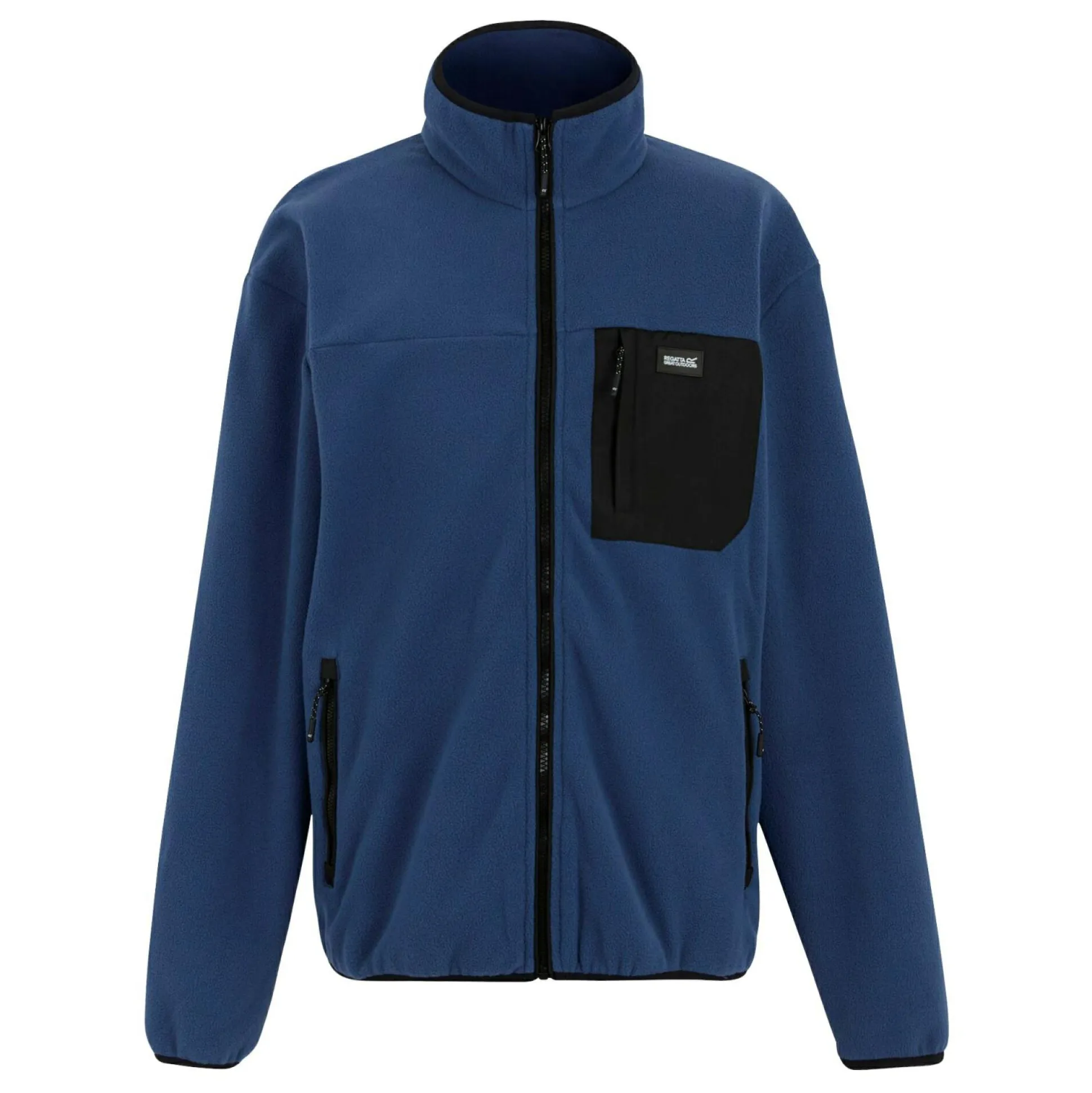 Men's Frankie Full Zip Fleece | Indigo Blue