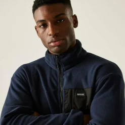 Men's Frankie Full Zip Fleece | Navy Blue